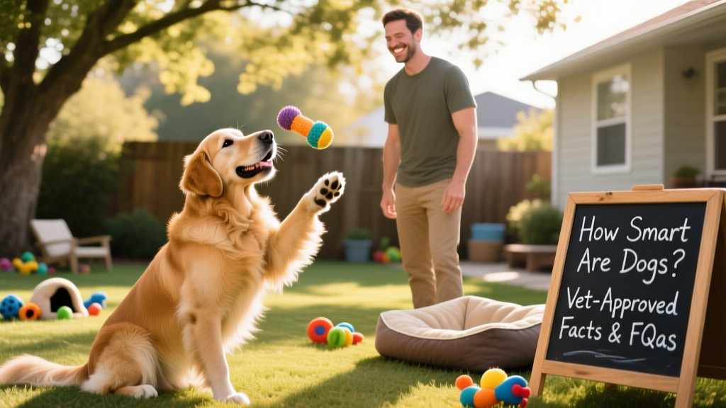 dog doing tricks with owner