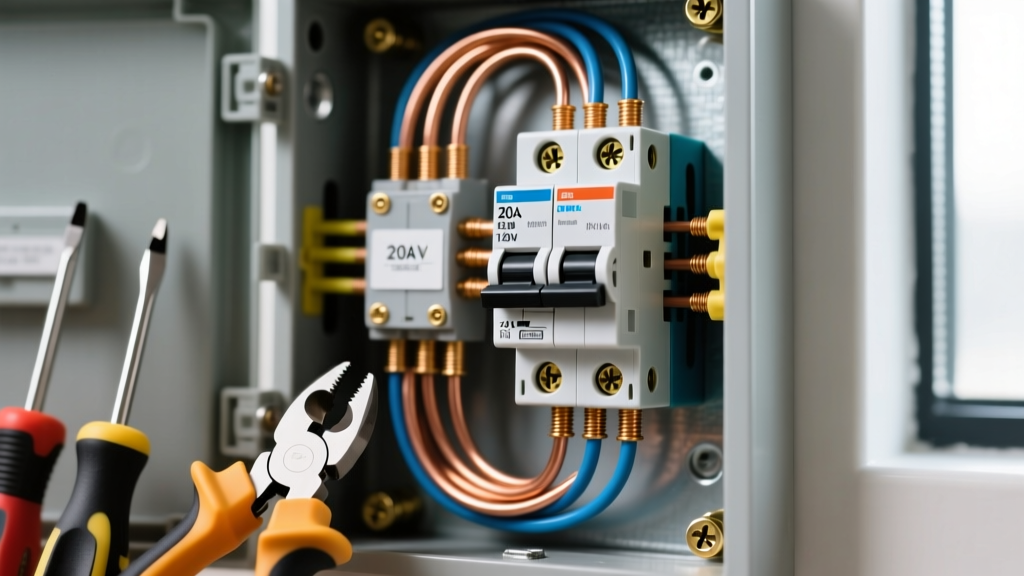How to Wire in a Breaker Box: Adding a 20A 120V Circuit