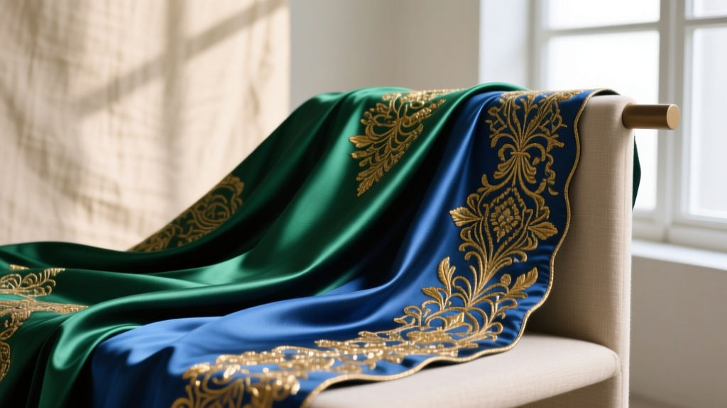 Embroidery Satin Fabric: The Designer’s Secret Weapon