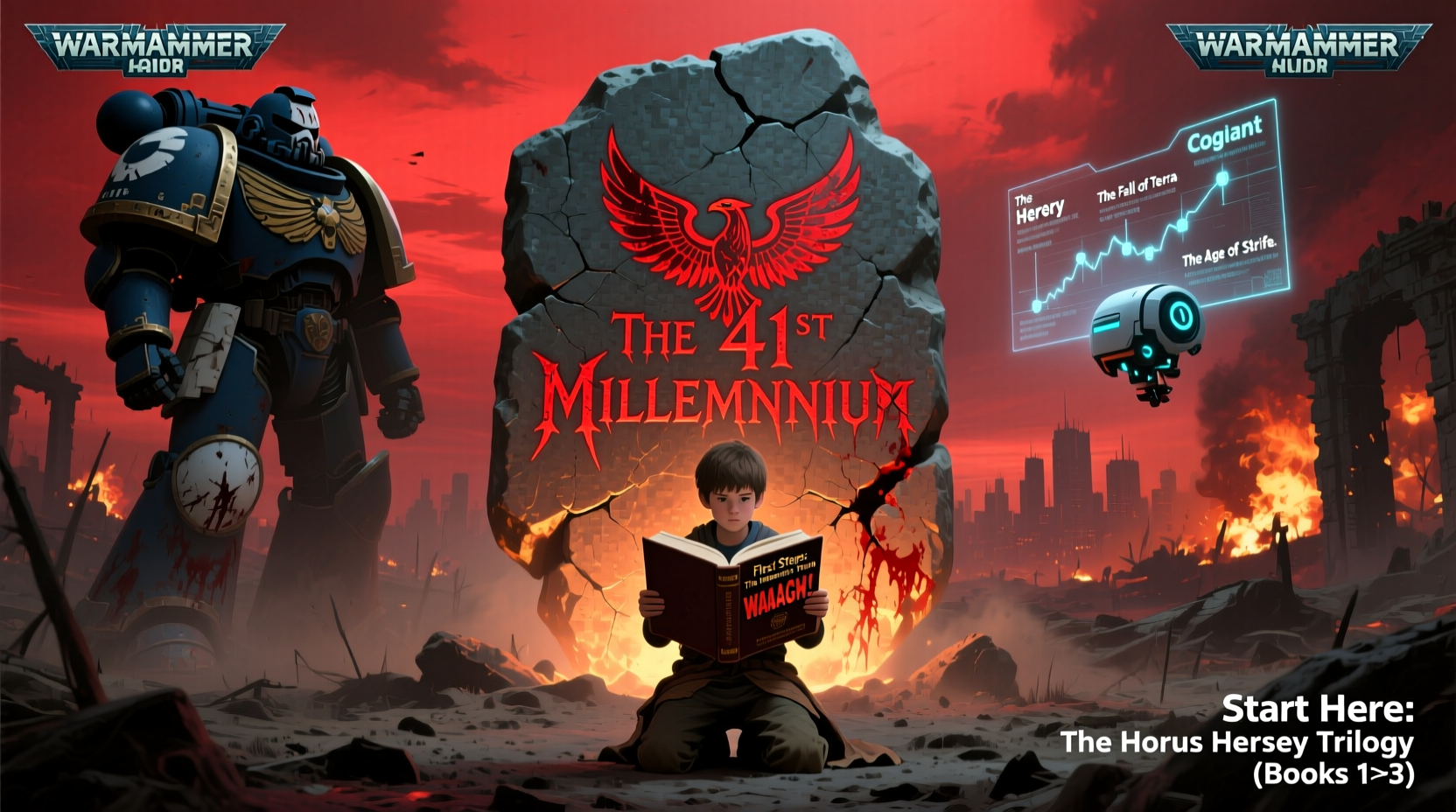 beginner guide to getting into warhammer 40k lore where to actually start