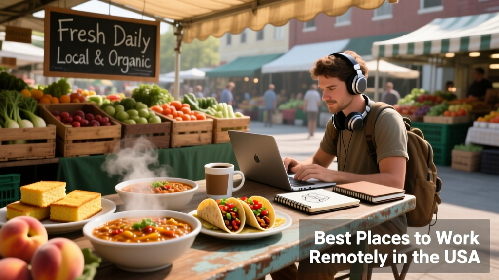 Best Places to Work Remotely in the USA: Where Wi-Fi Meets Wonder