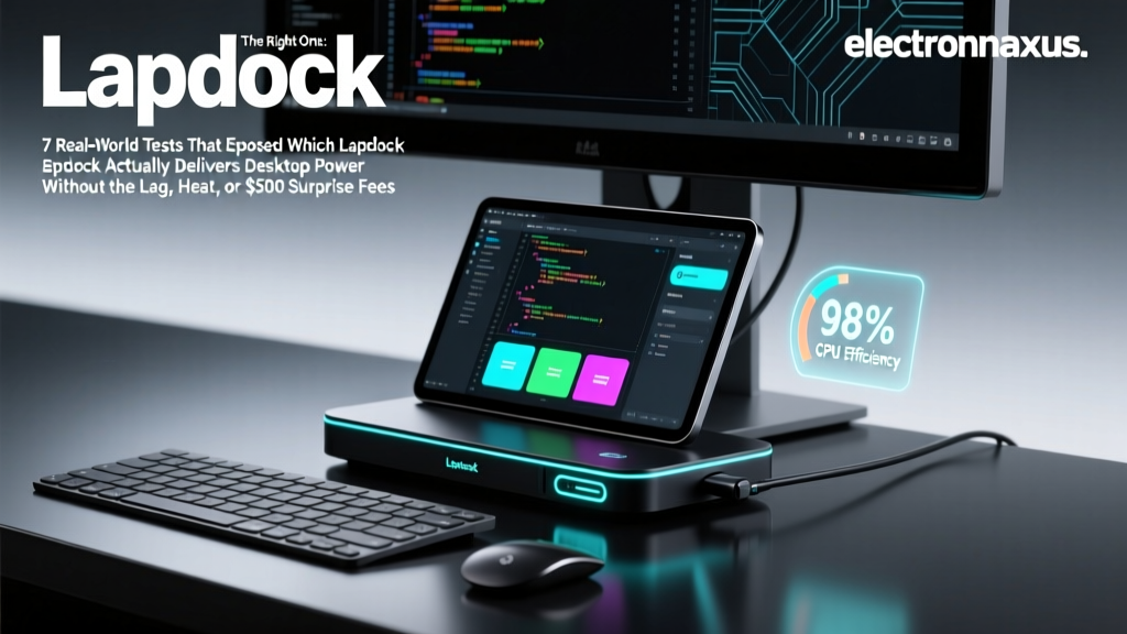 Lapdock The Right One: 7 Real-World Tests That Exposed Which Lapdock Actually Delivers Desktop Power Without the Lag, Heat, or $500 Surprise Fees