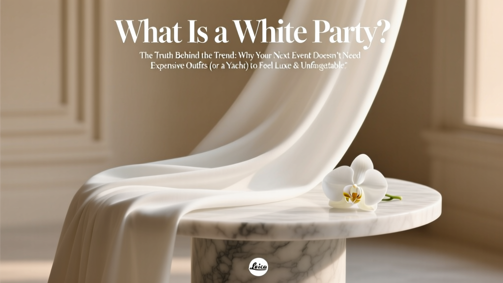 What Is a White Party? (2026)