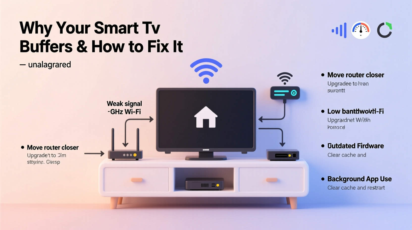 why does my smart tv buffer constantly and how to optimize streaming