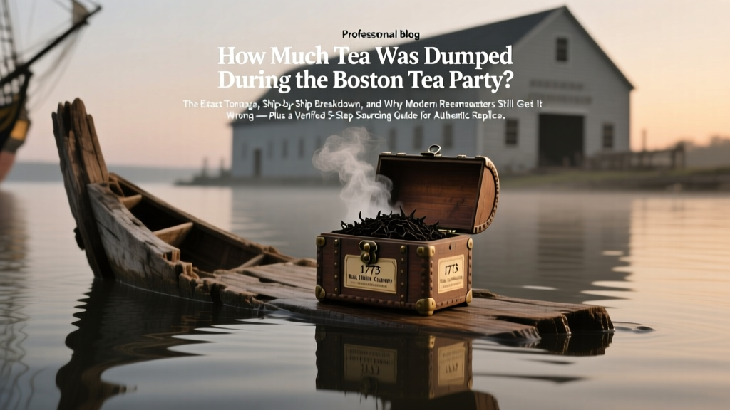 Boston Tea Party Tea Tonnage: Ship-by-Ship Breakdown