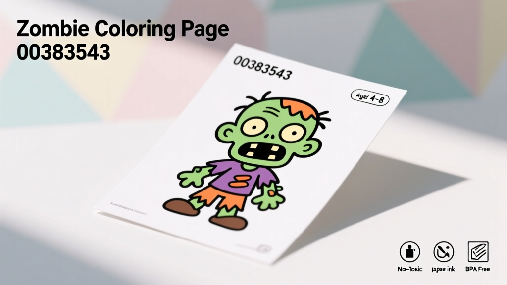 Zombie Coloring Pages_00383543: Safety, Developmental Appropriateness, and Responsible Use for Children Ages 3–12