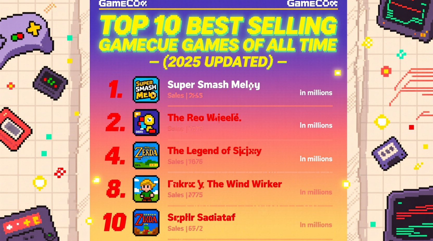 best selling games on gamecube