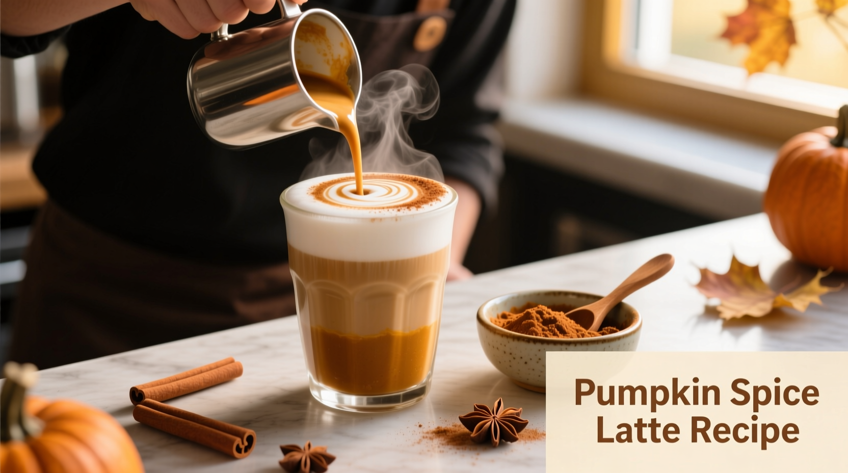 how to make pumpkin spice latte