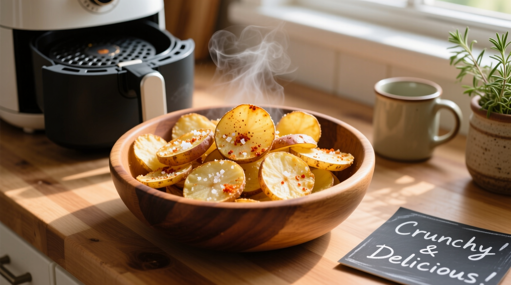 Perfect Homemade Potato Chips in Air Fryer: Crispy Recipe