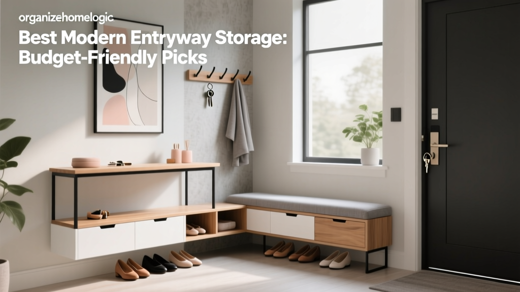 Best Modern Entryway Storage: Budget-Friendly Picks
