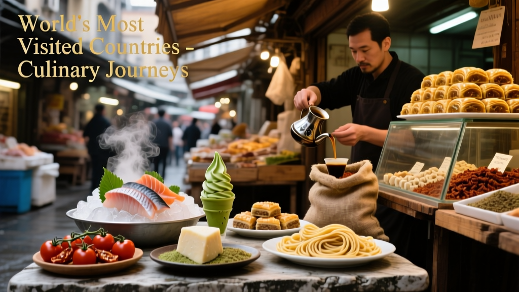The World’s Most Visited Countries: Where Travelers Go—and Why Their Cuisines Keep Them Coming Back