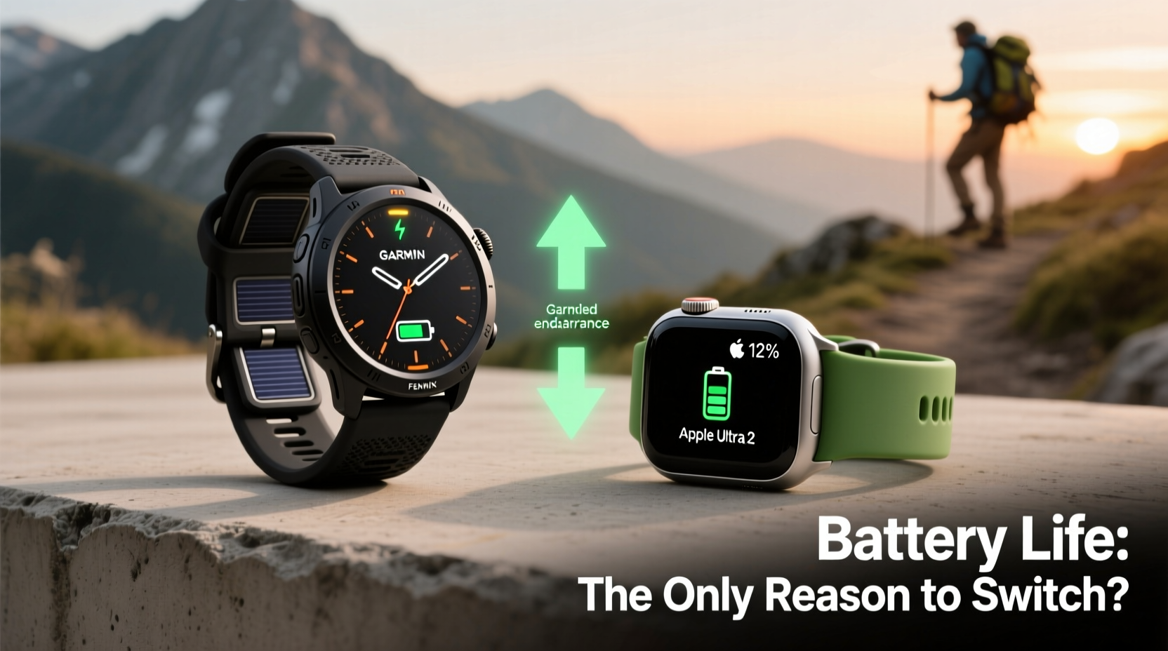 garmin fenix vs apple watch ultra is battery life the only reason to switch