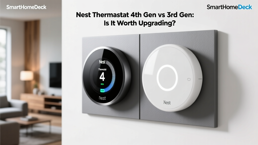 Nest Thermostat 4th Gen vs 3rd Gen: Is It Worth Upgrading?