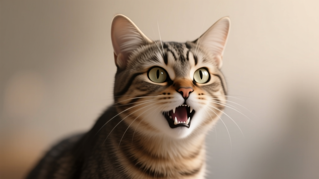 Why Cat Hissing Behavior Classic