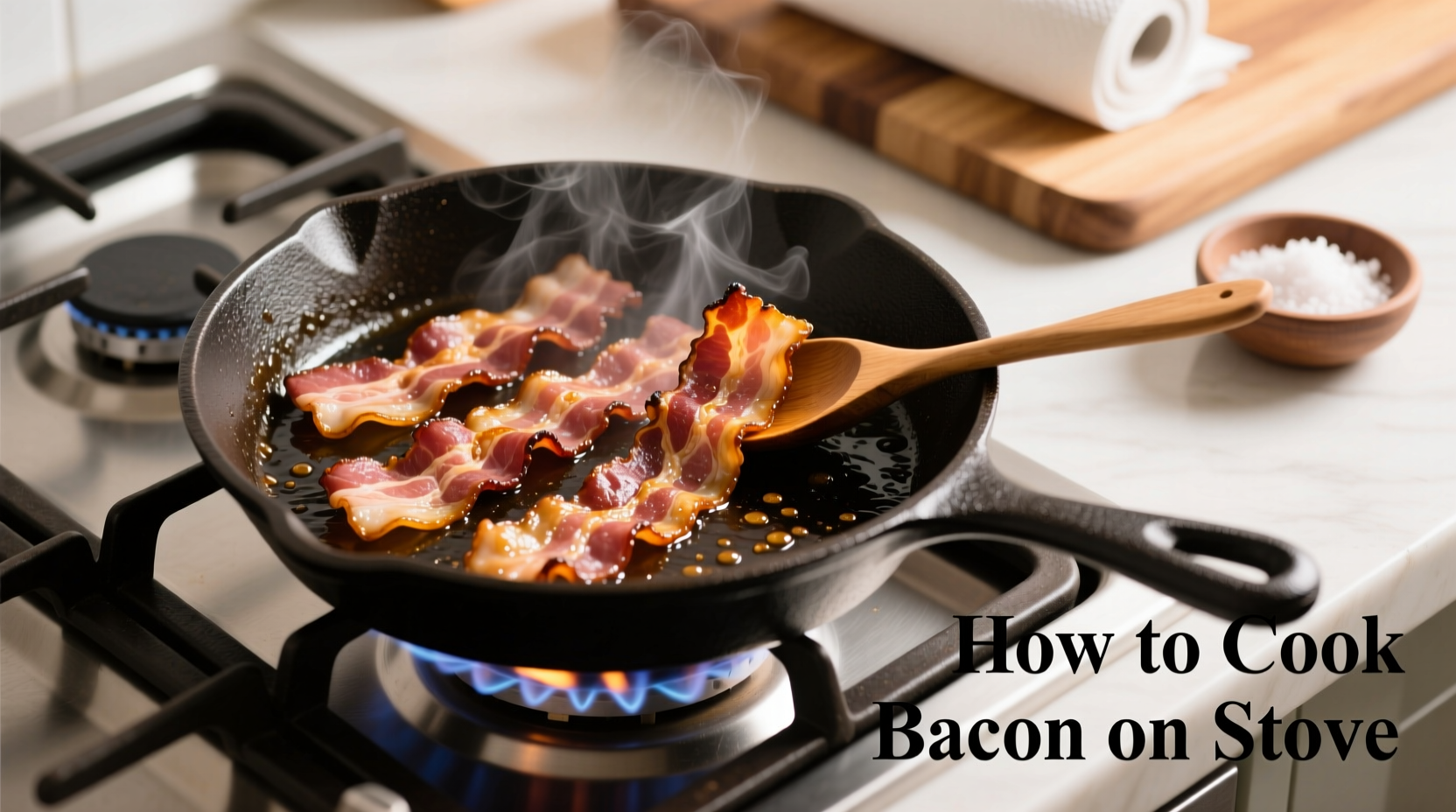 how to cook bacon on stove
