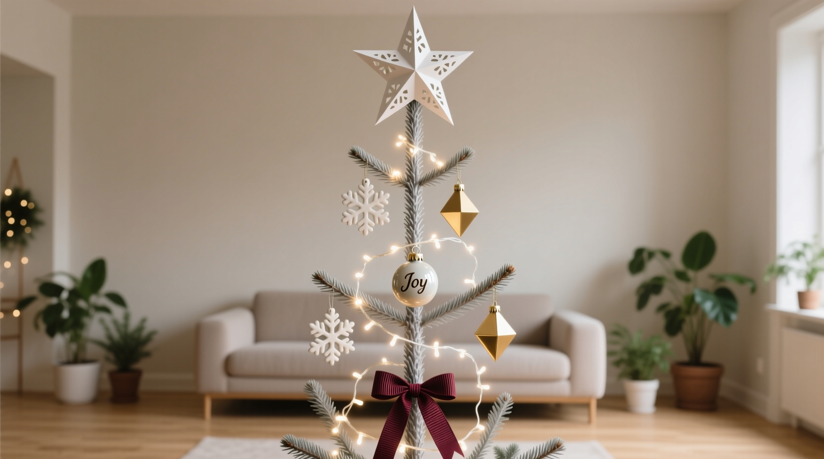 how to create a themed christmas tree without looking cluttered