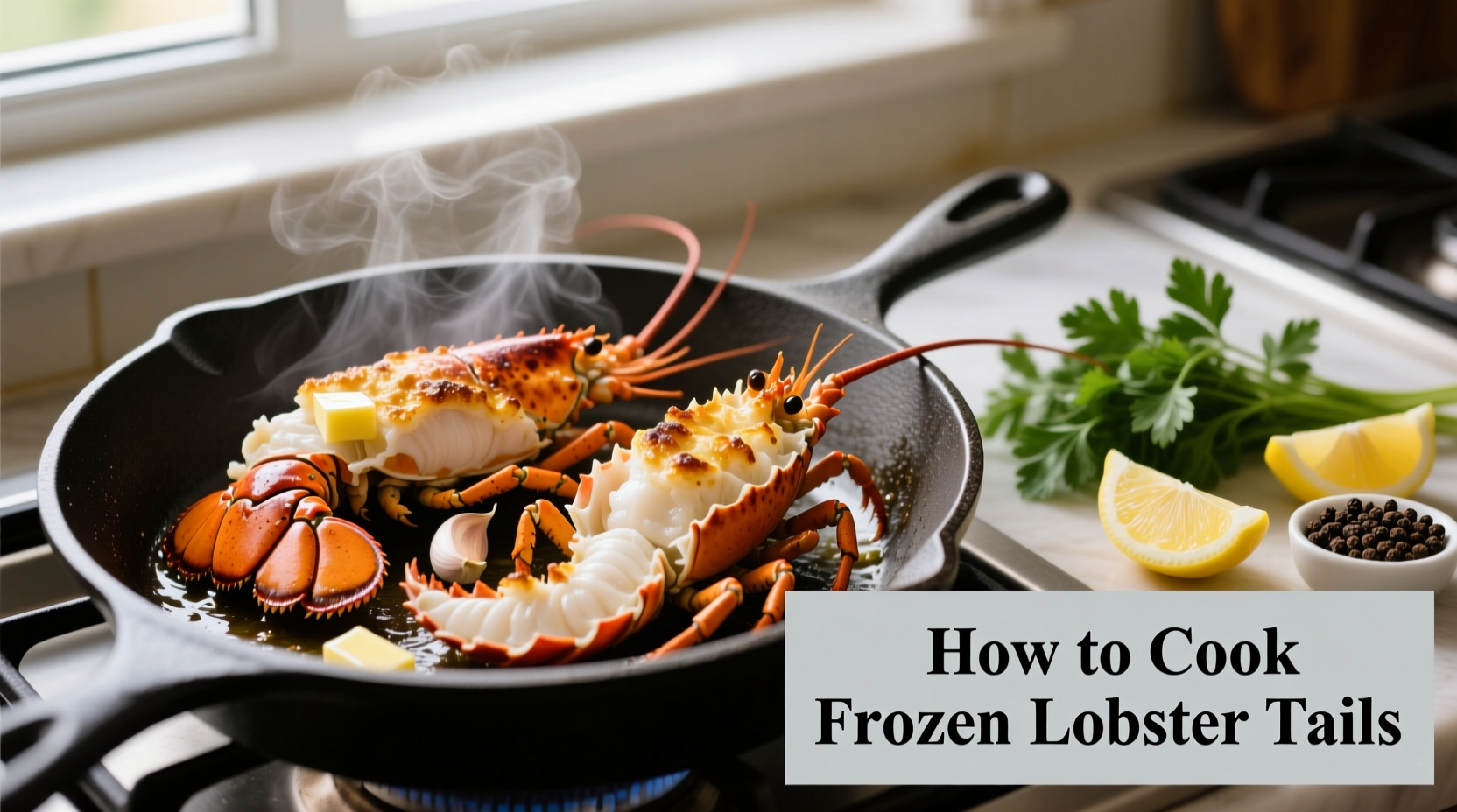how to cook frozen lobster tails