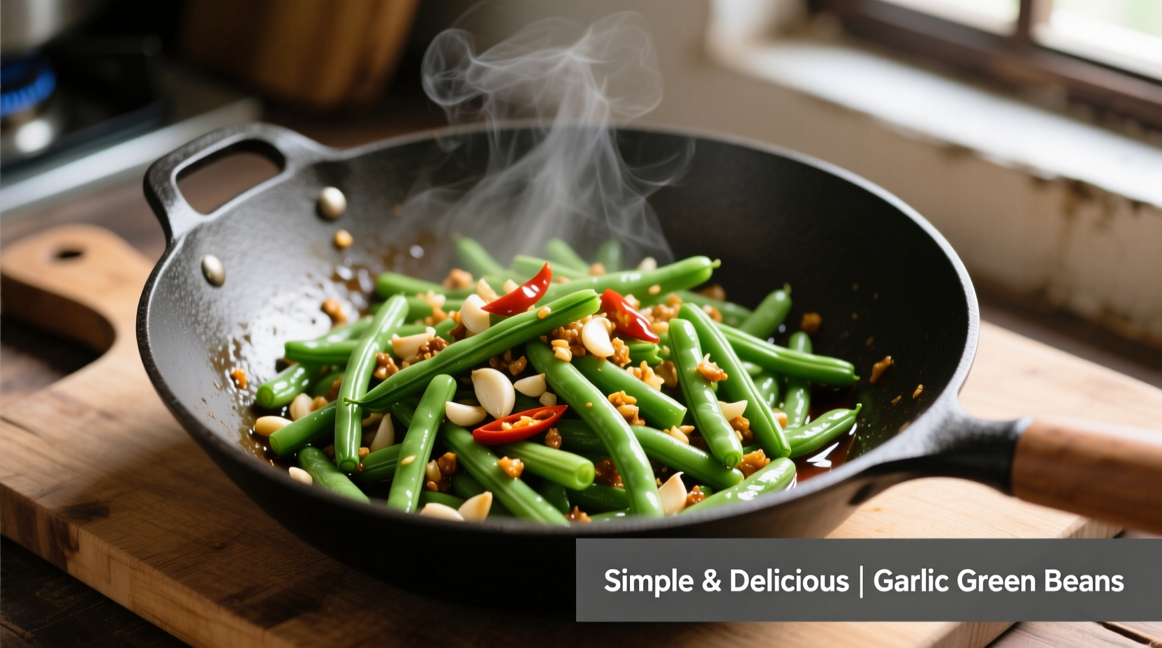 Perfect Garlic Green Bean Recipe in 20 Minutes