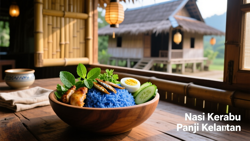 Nasi Kerabu Panji Kelantan: A Deep Dive into Kelantan’s Signature Blue Rice Dish and Its Cultural Heartbeat
