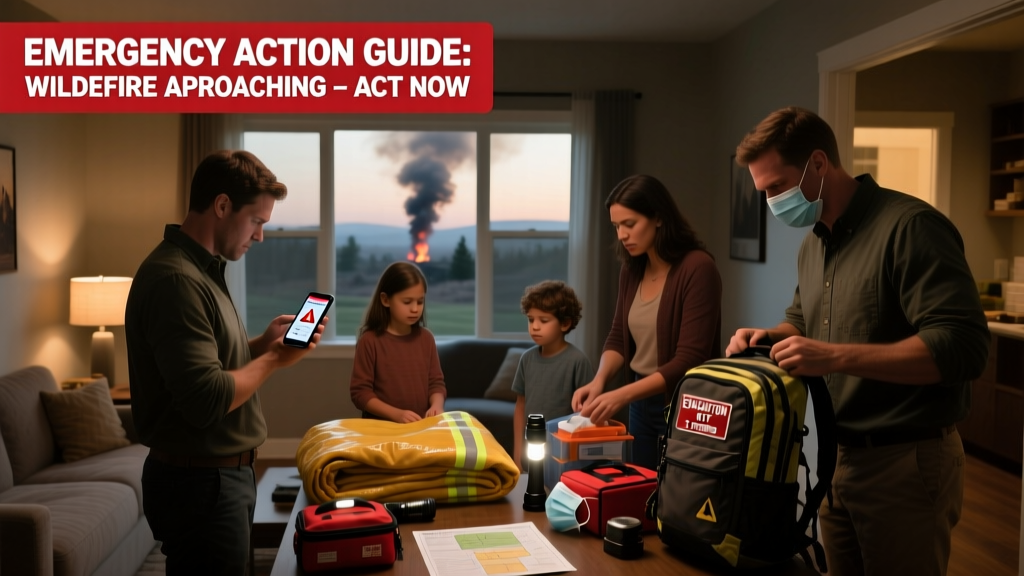 Wildfire Approaching: Emergency Action Guide