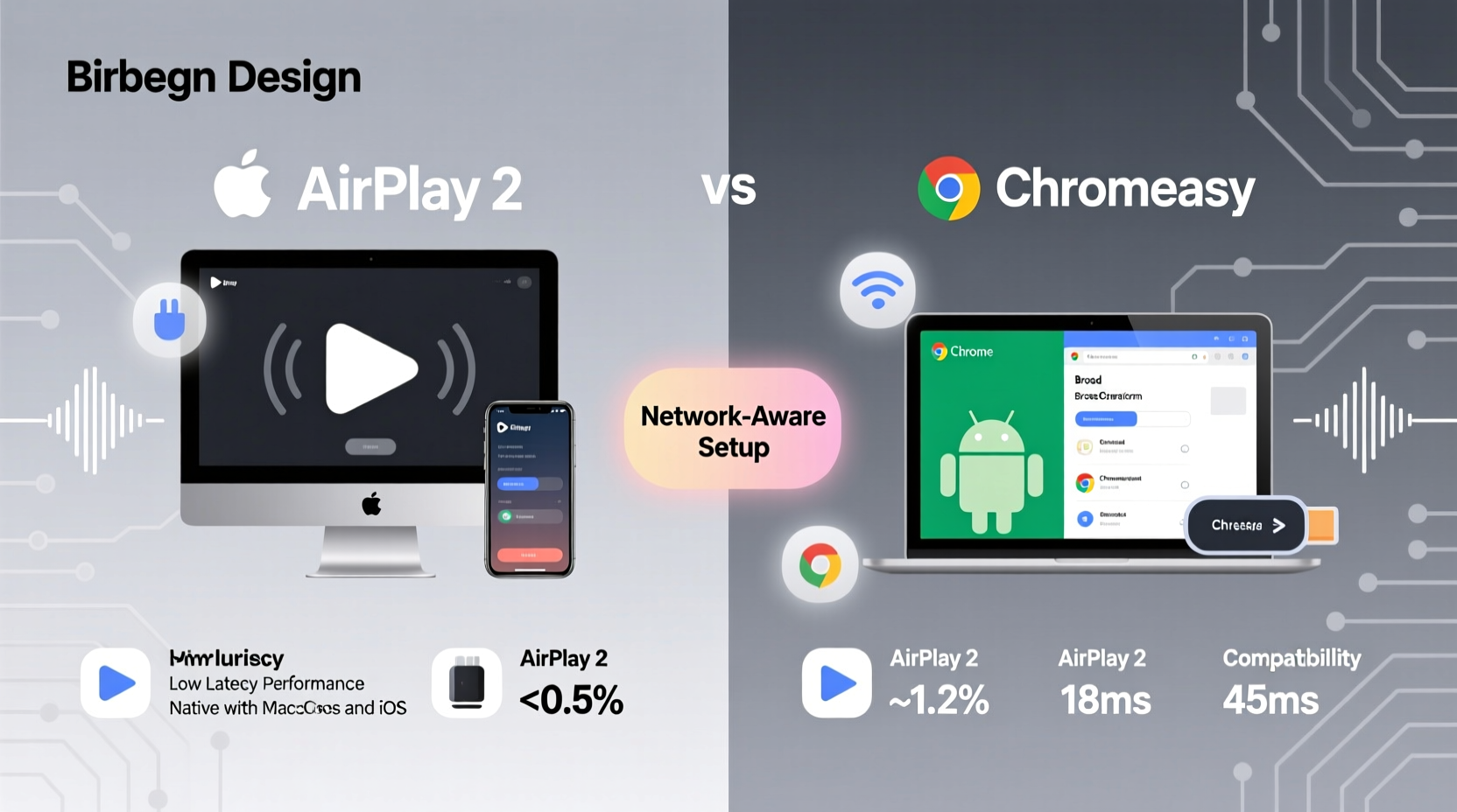 AirPlay 2 vs Chromecast for Presentation Mirroring