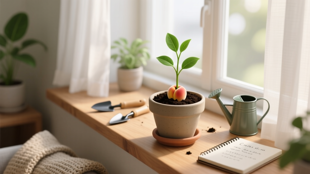 How to Plant a Peach Pit Indoors (2026)
