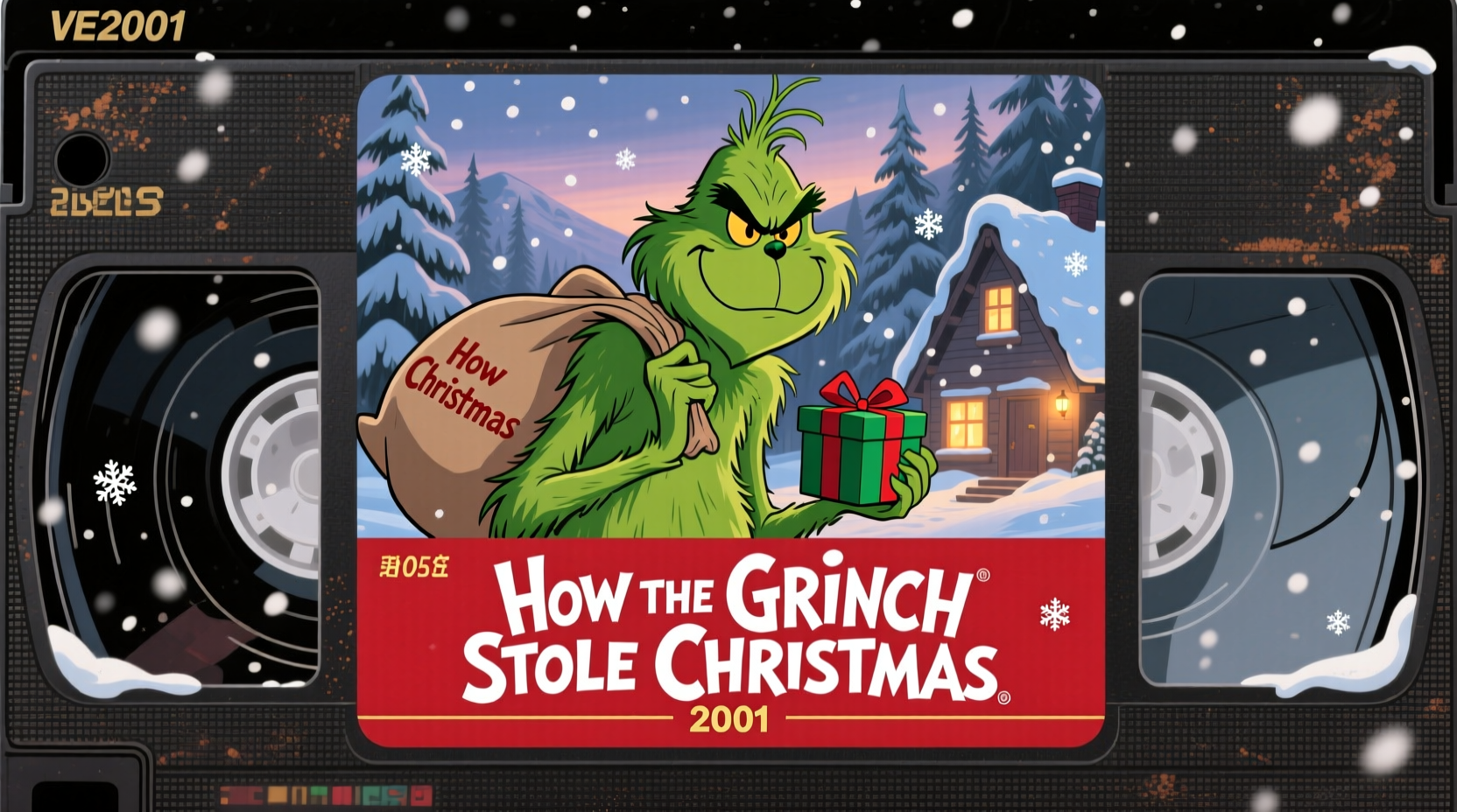 how the grinch stole christmas vhs 2001