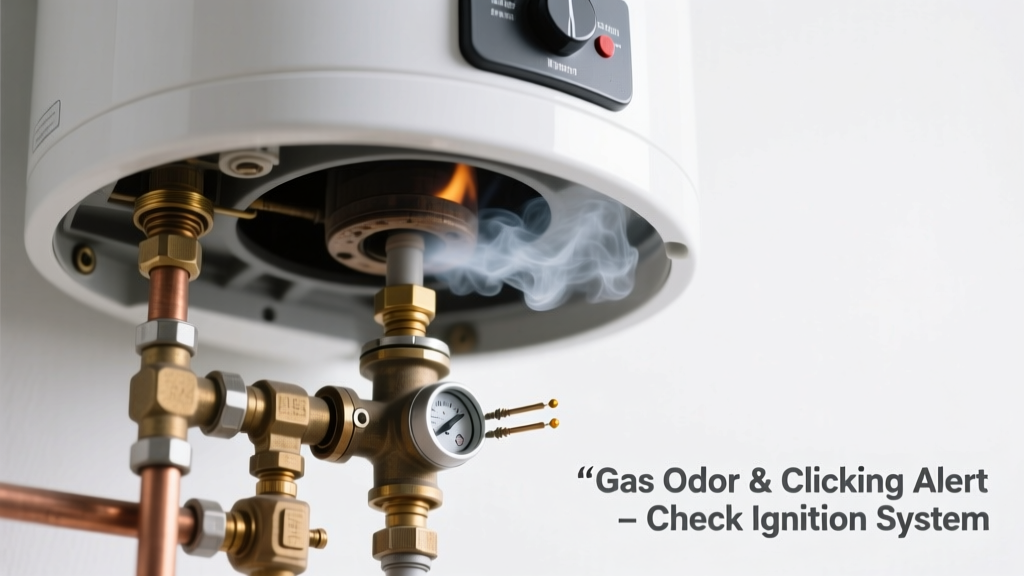 Water Heater Smells Like Gas & Makes Clicking Sounds