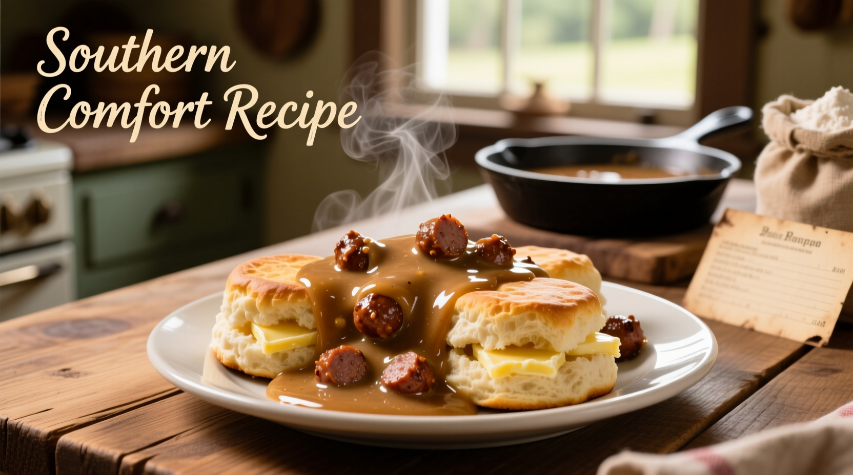 sausage gravy with homemade biscuits recipe