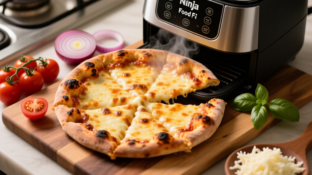 Cook Frozen Pizza in Ninja Foodi Grill: Crisp Results!