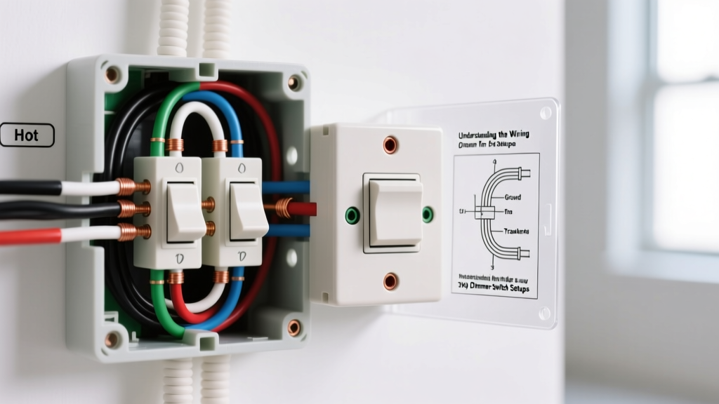 Understanding the Wiring Diagram for 3 Way Dimmer Switch Setups