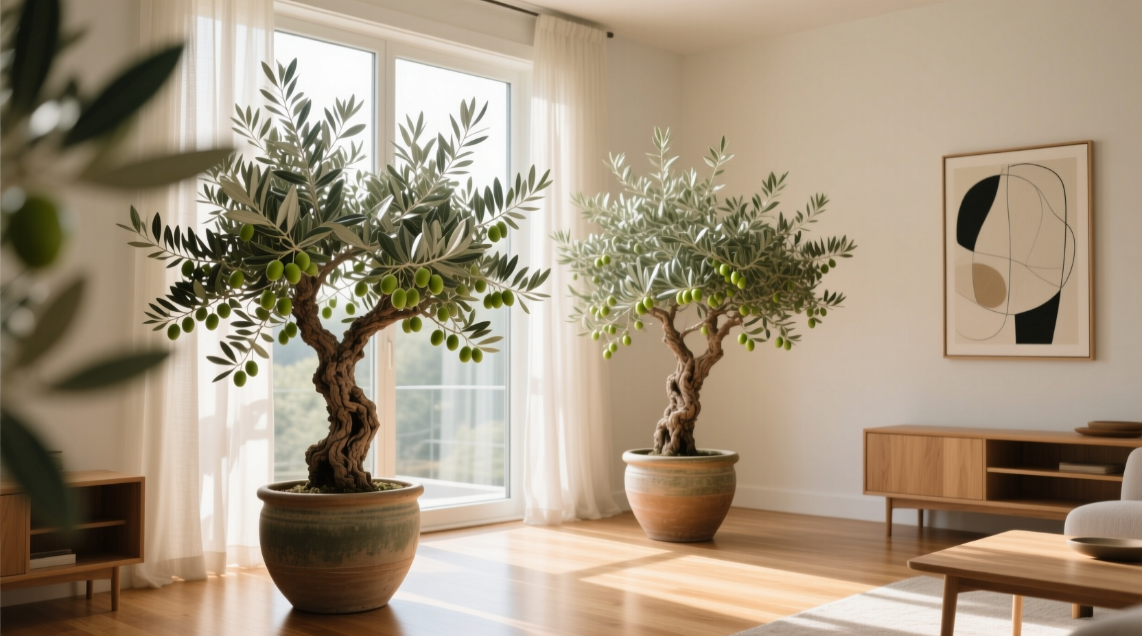 indoor olive trees