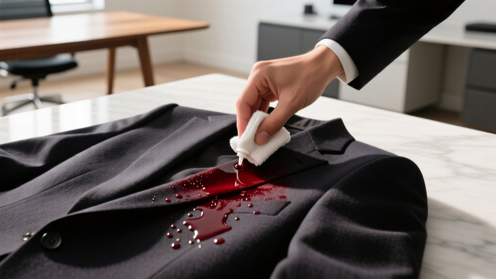 Tested: How to Get Red Wine Out of Suits in 5 Minutes