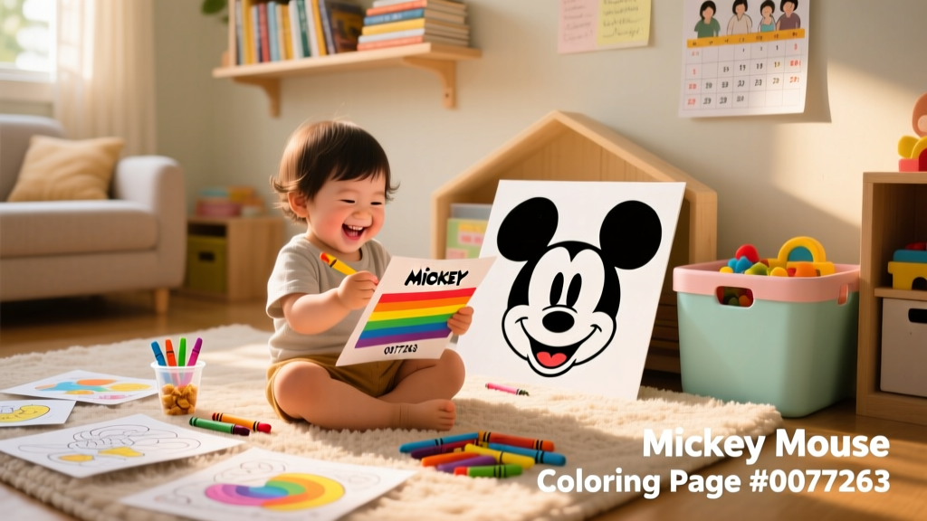 Cutest Mickey Mouse Coloring Pages Your Toddler Will Love — Tested, Printable & Developmentally Smart