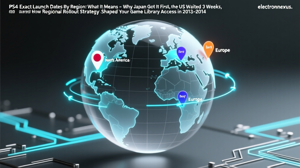 PS4 Exact Launch Dates By Region What It Means: Why Japan Got It First, the US Waited 3 Weeks, and How Regional Rollout Strategy Shaped Your Game Library Access in 2013–2014