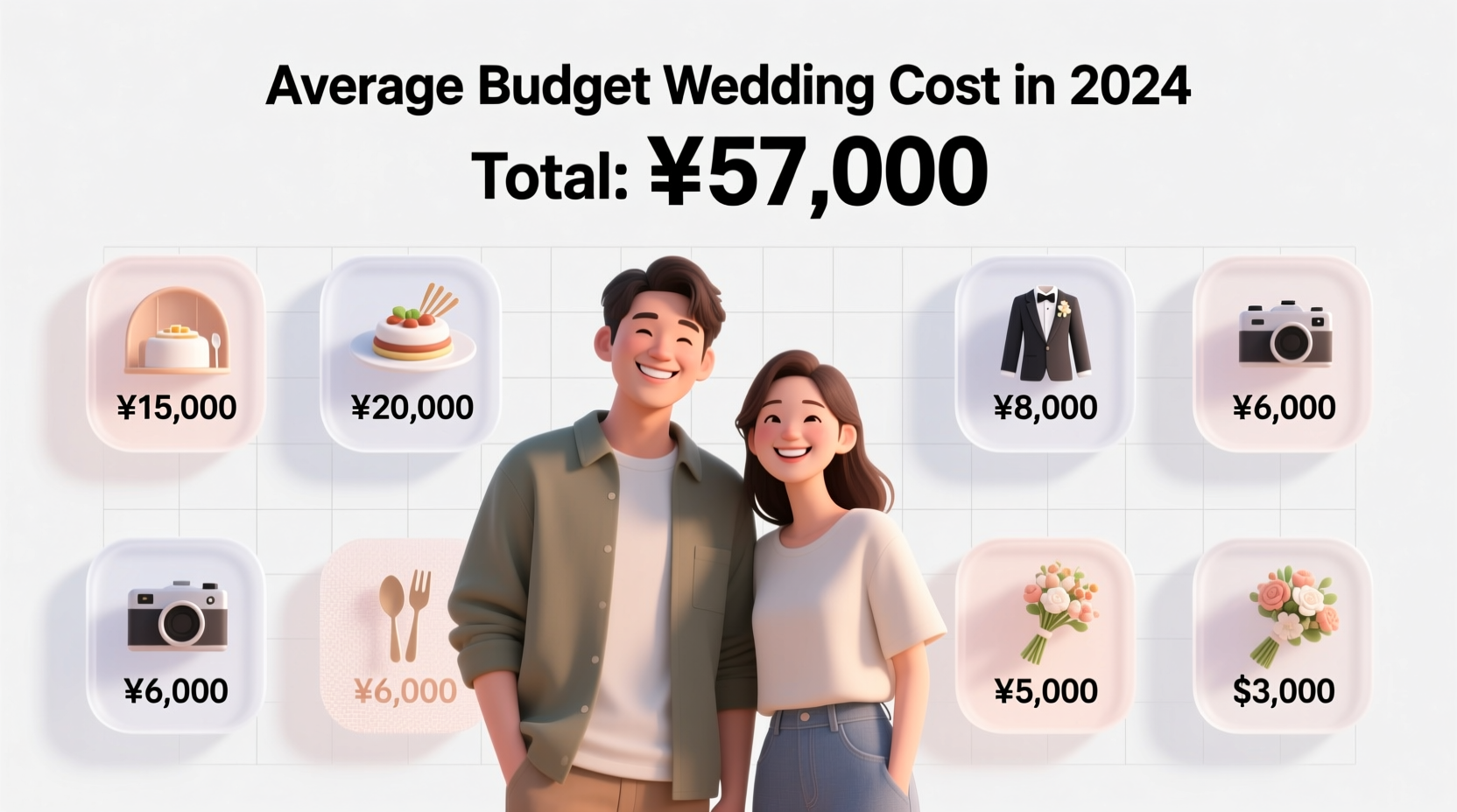 how much does a budget wedding cost