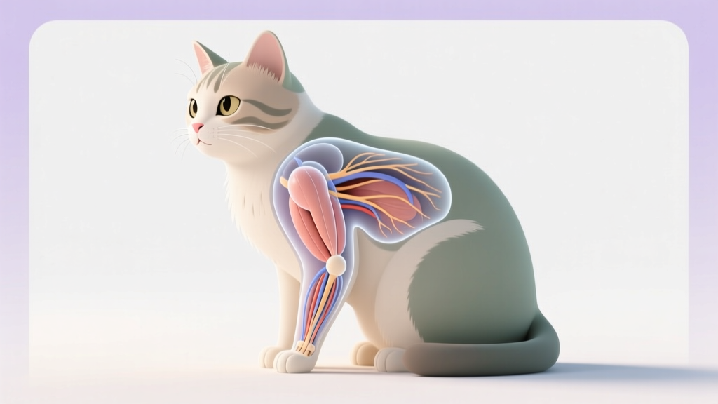 Cat Brachial Plexus Tumor: Front Limb Nerve Mass