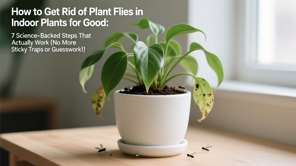 Get Rid of Plant Flies: Science-Backed Indoor Solutions