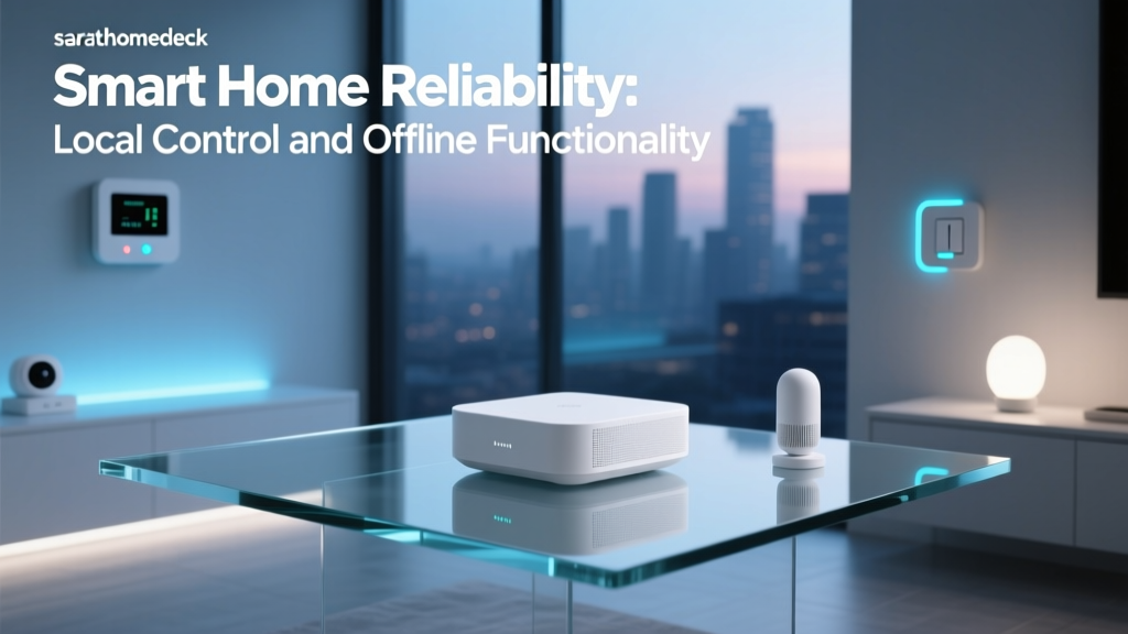 Smart Home Reliability: Local Control and Offline Functionality