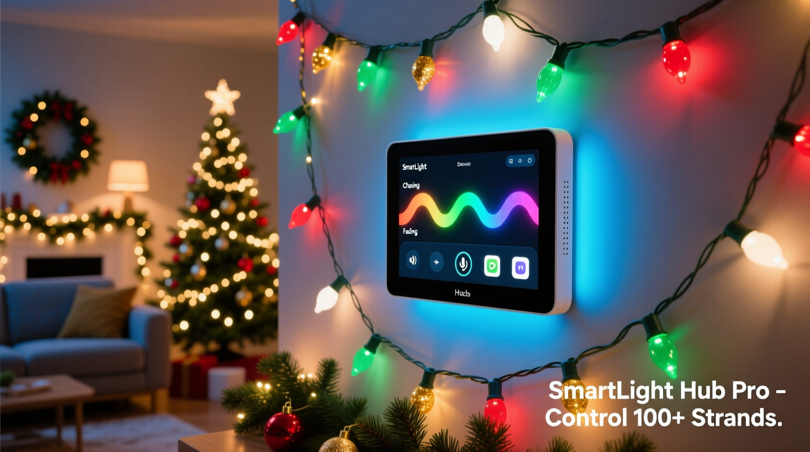 best smart hubs for controlling multiple sets of christmas lights