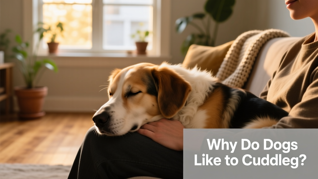 Why do dogs like to cuddle?