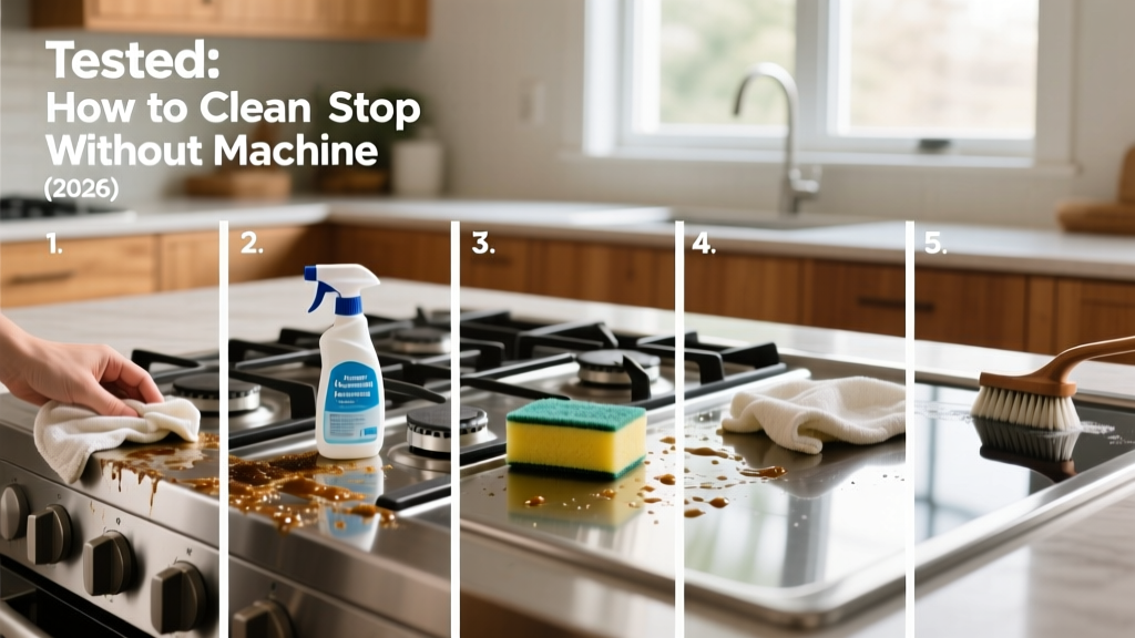 Tested: How to Clean Stovetop Without Machine (2026)