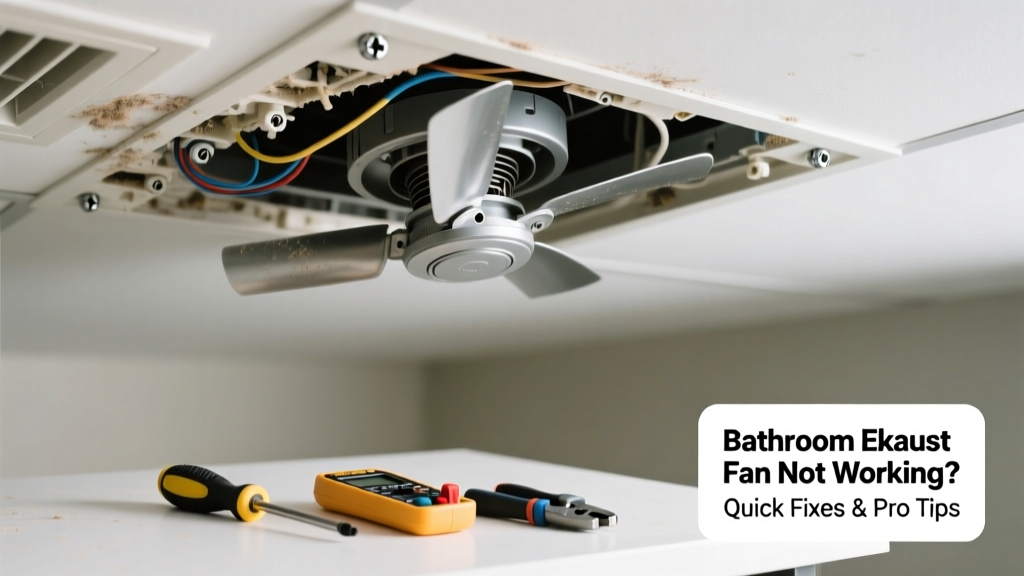 Bathroom Exhaust Fan Not Working: Quick Fixes & Pro Tips
