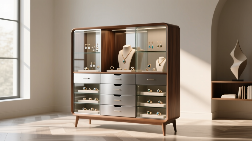 Best Standing Jewelry Cabinets for Large Collections