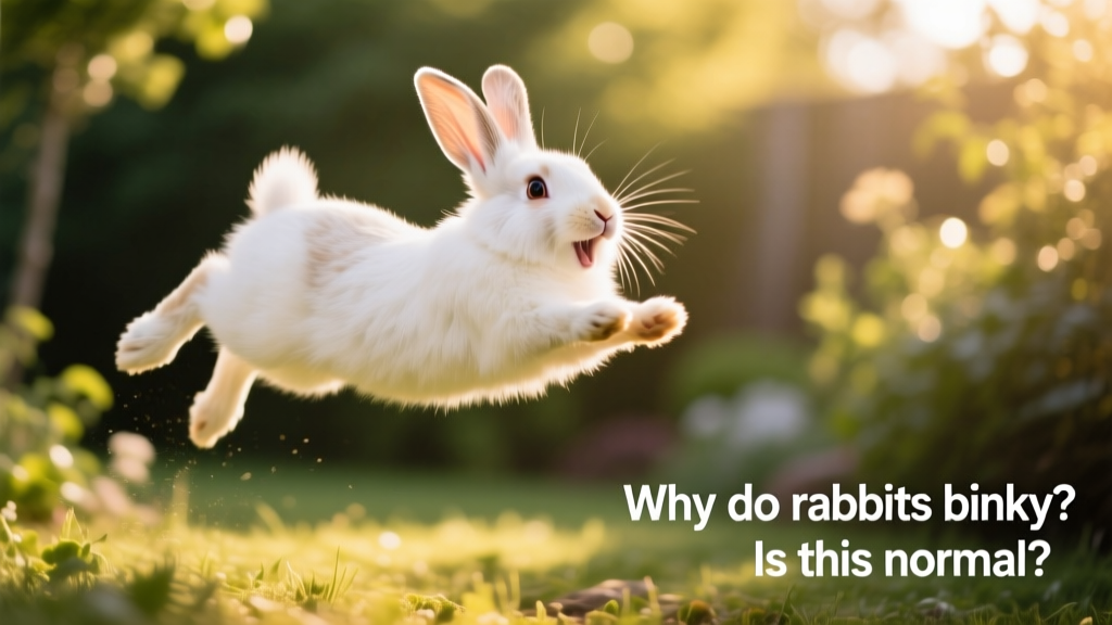 Why Do Rabbits Binky? Is This Normal?