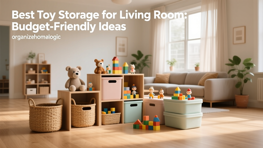 Best Toy Storage for Living Room: Budget-Friendly Ideas