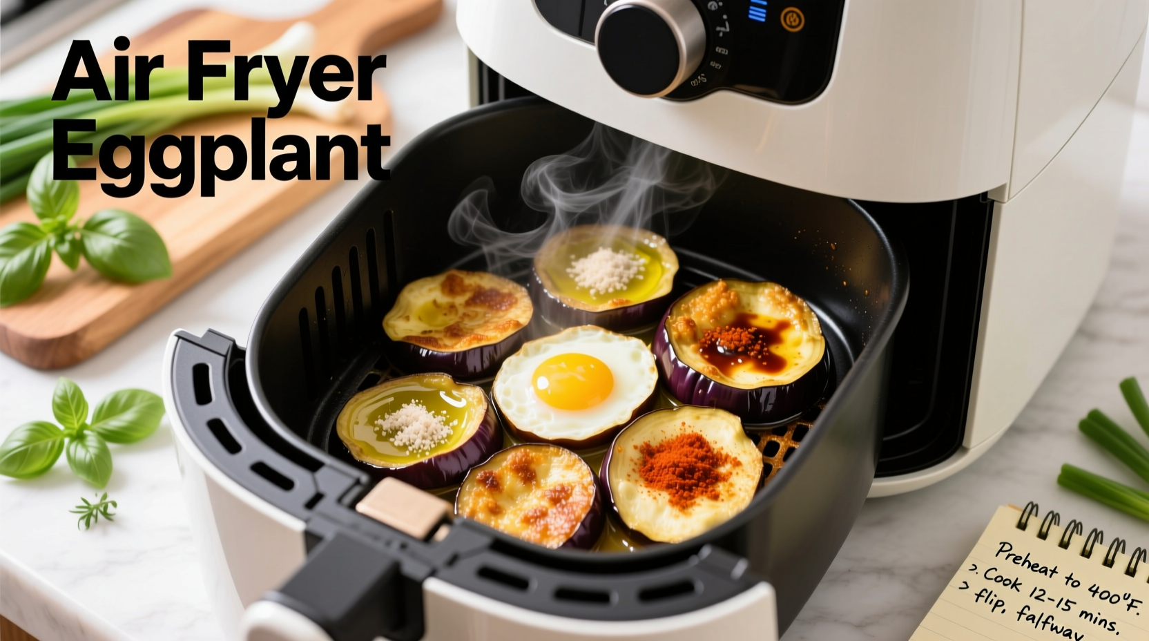 Perfect Air Fryer Eggplant: Crispy in 15 Minutes