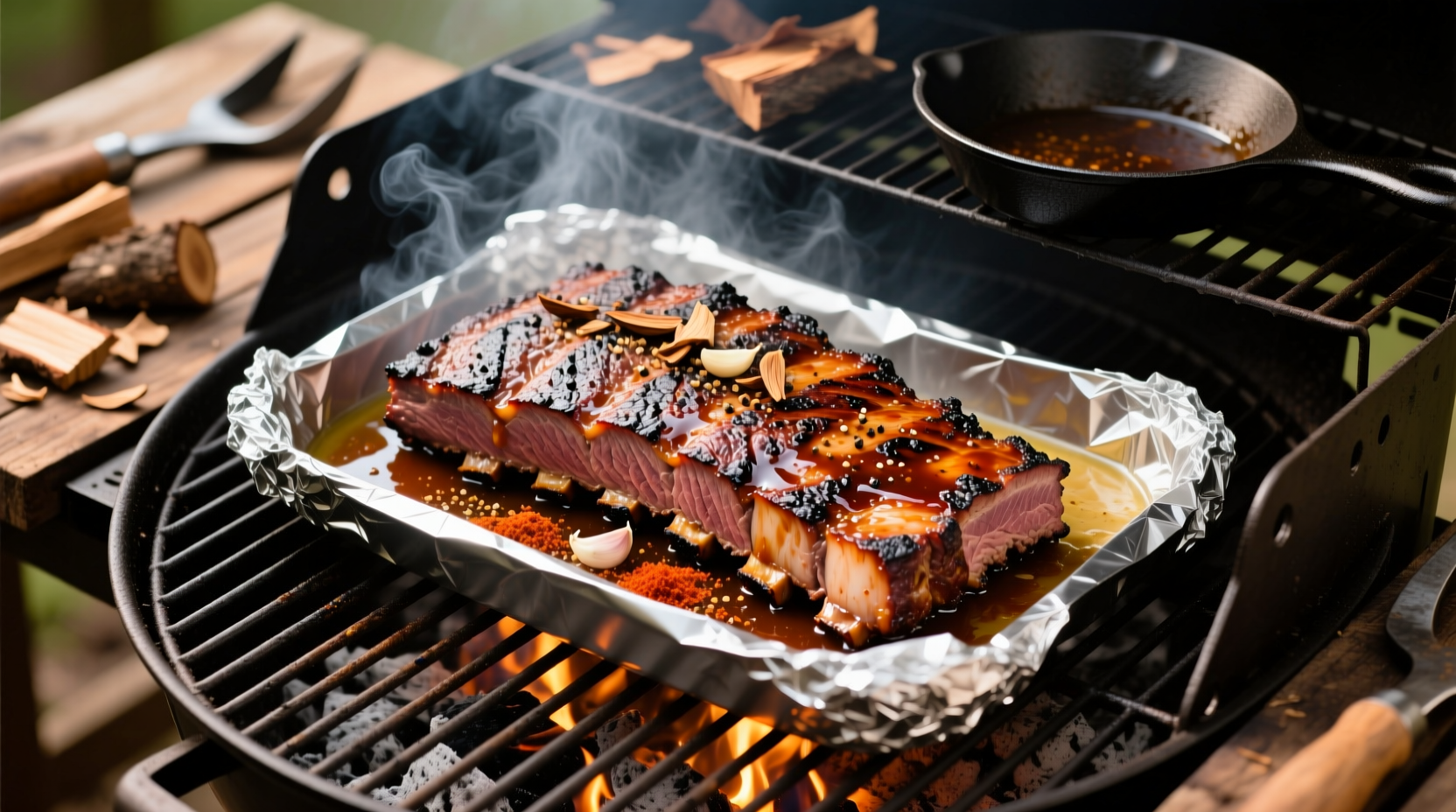 how do i cook brisket on the grill