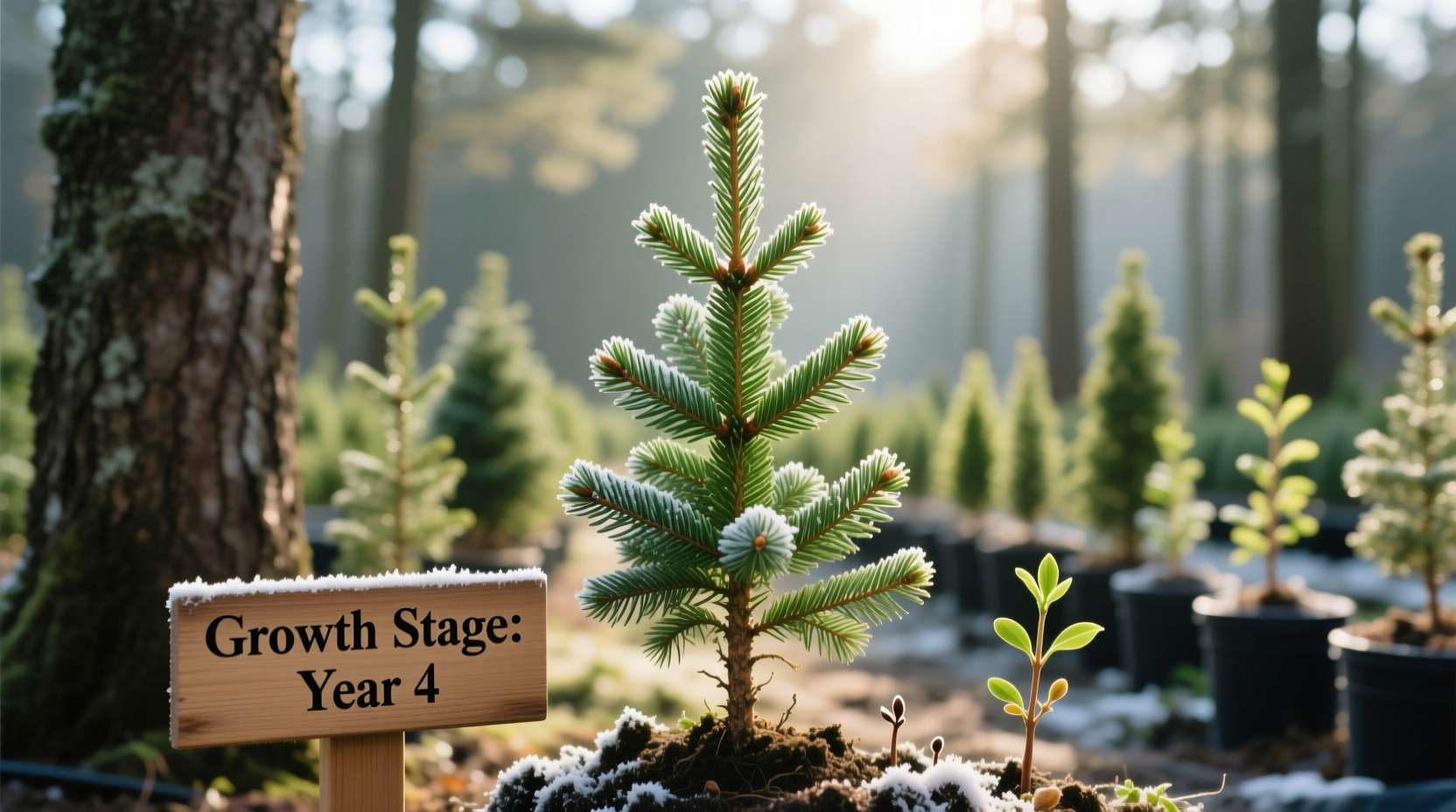 how long to grow a christmas tree