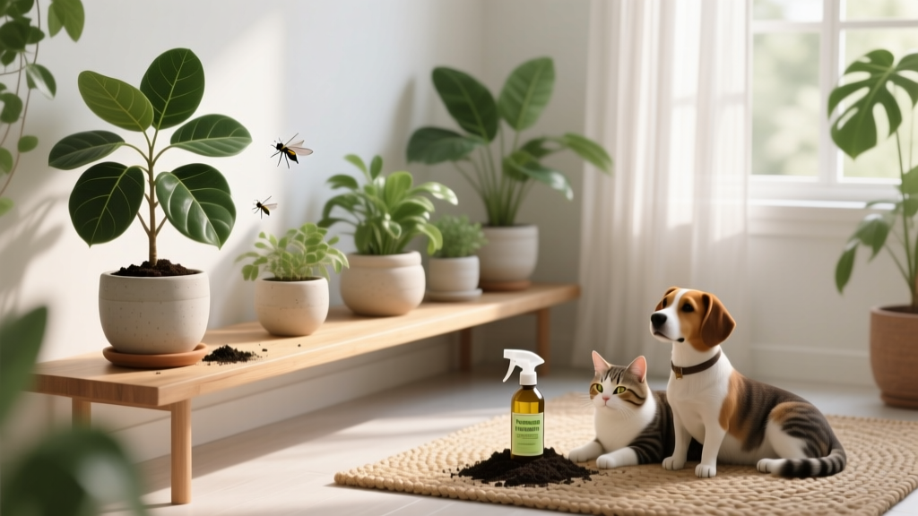 Pet-Friendly Tiny Flies on Indoor Plants Fixes (2026)